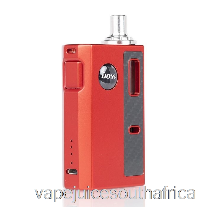 Vape Pods Ijoy Mercury 12W Aio Pod System Red Carbon
